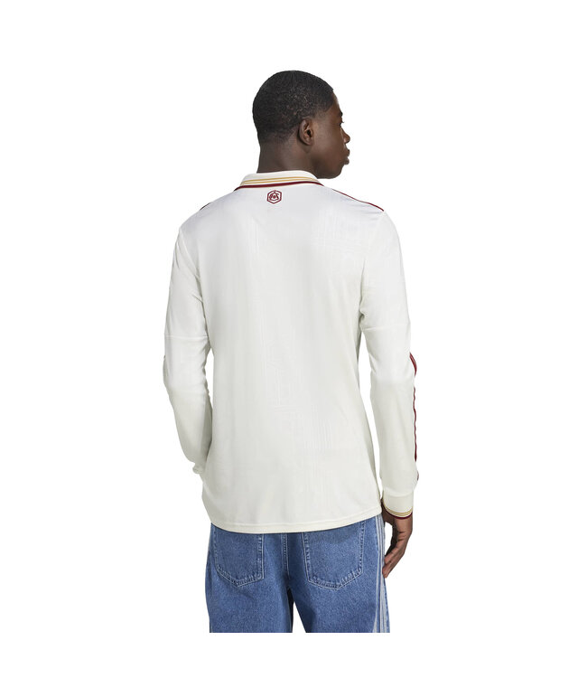 Adidas Arsenal 25/26 Long Sleeve Third Jersey (White/Red)