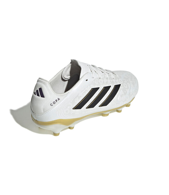 Adidas Copa Pure III League FG Jr (White/Black/Gold)