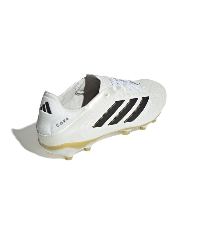 Adidas Copa Pure III League FG (White/Black/Gold)