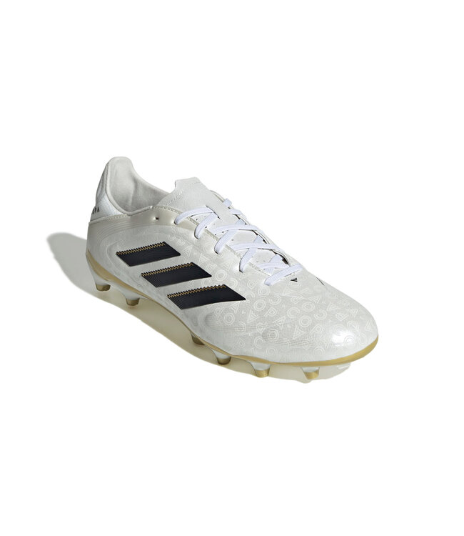 Adidas Copa Pure III League FG (White/Black/Gold)