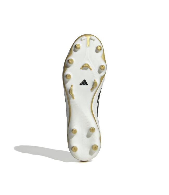 Adidas Copa Pure III League FG (White/Black/Gold)