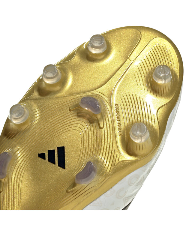 Adidas Copa Pure III Elite FG (White/Black/Gold)
