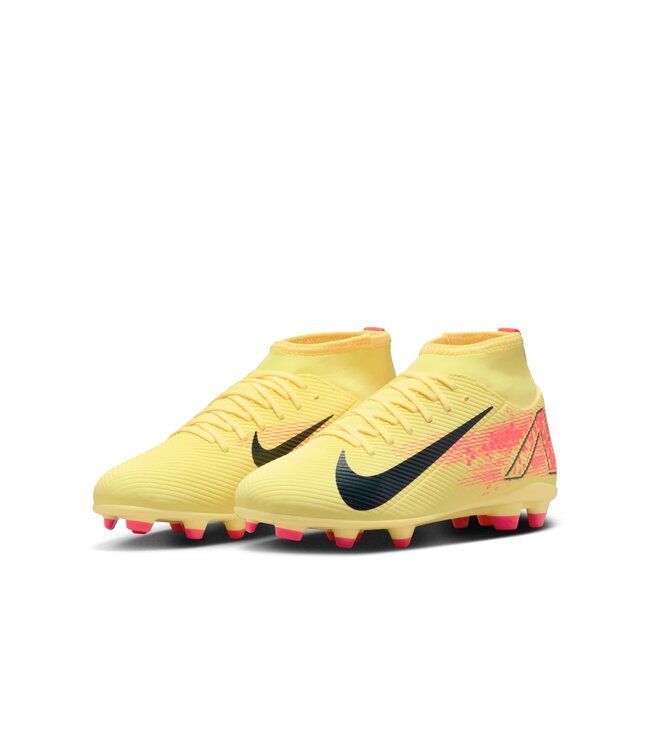 Nike Mercurial Superfly 10 Club KM FG/MG Jr (Yellow/Pink)