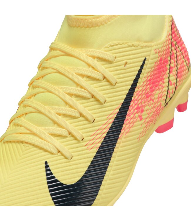 Nike Mercurial Superfly 10 Club KM FG/MG Jr (Yellow/Pink)