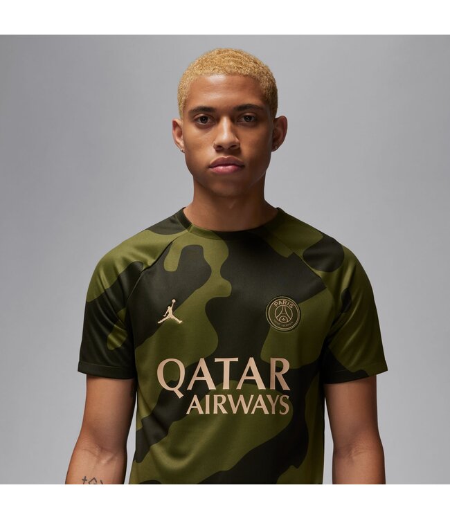 Nike PSG 23/24 Academy Prematch Jersey (Green)