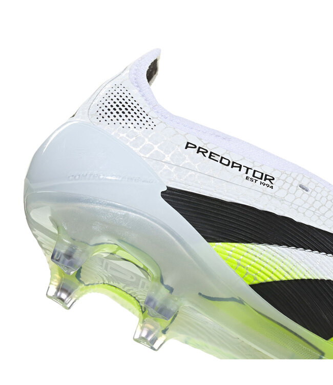 Adidas Predator Elite 25 Fold-Over Tongue FG (White/Lime/Black)
