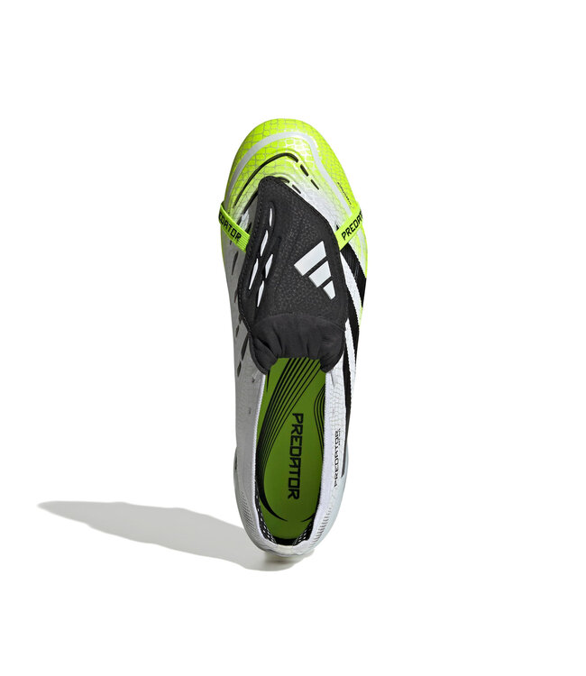 Adidas Predator Elite 25 Fold-Over Tongue FG (White/Lime/Black)