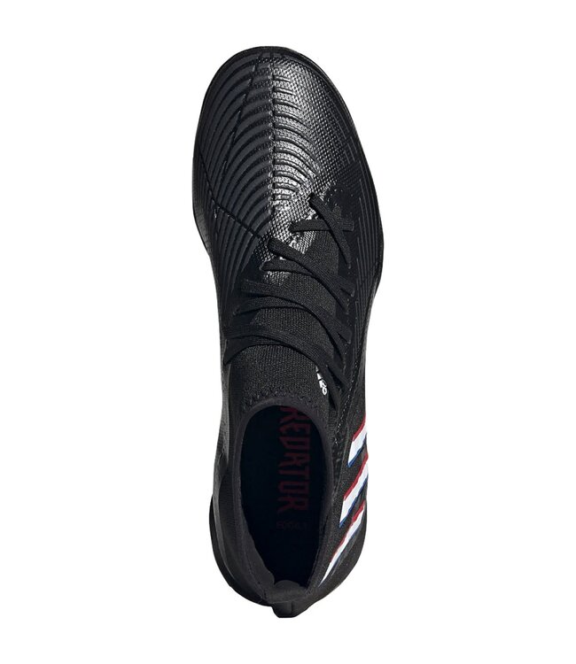 Adidas Predator Edge.3 Turf (Black/White/Red/Blue)