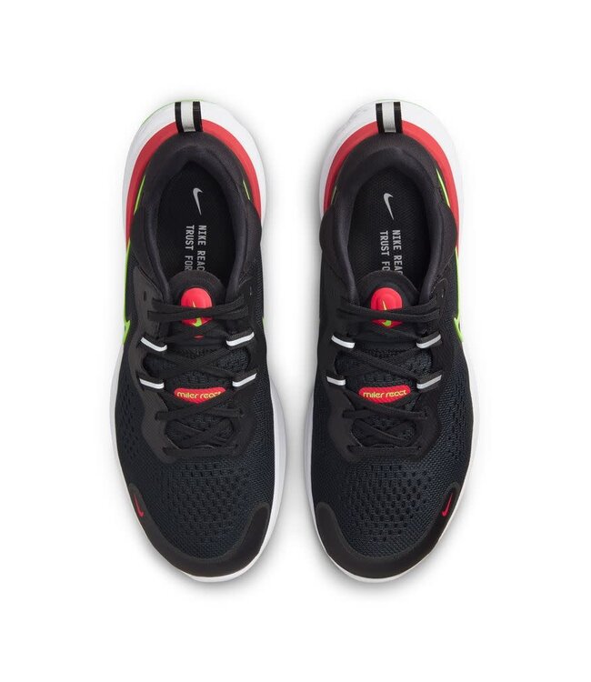 Nike React Miler 2 (Black/Lime)