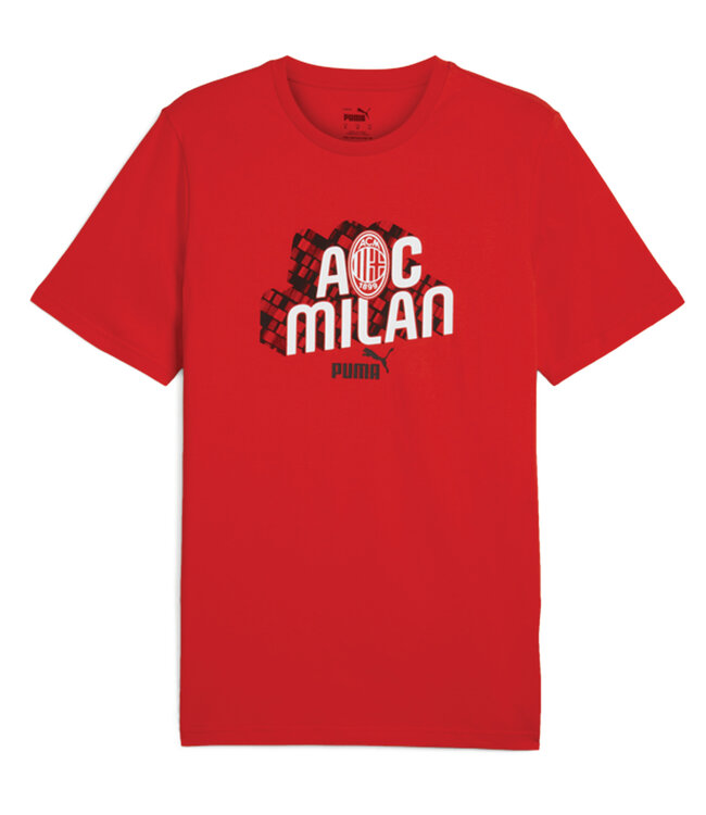 PUMA AC Milan 24/25 Culture Tee (Red)
