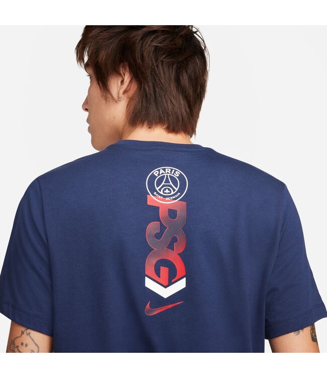 Nike PSG 23/24 Mercurial Tee (Navy)