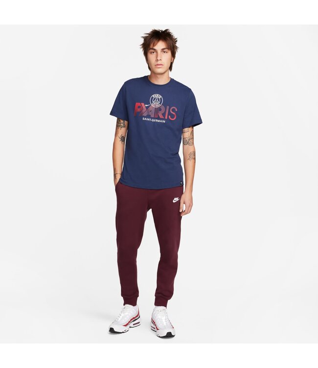 Nike PSG 23/24 Mercurial Tee (Navy)
