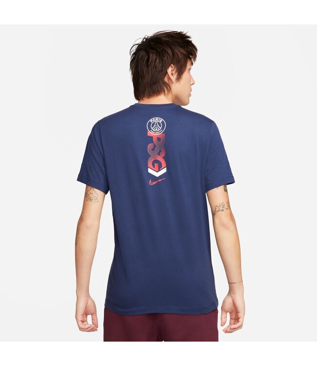 Nike PSG 23/24 Mercurial Tee (Navy)