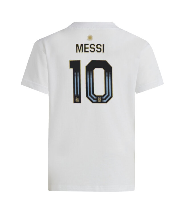 Adidas Argentina 2024 Messi Tee Youth (White)