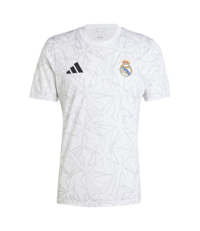 Adidas Real Madrid 24/25 Prematch Jersey (White/Gray)