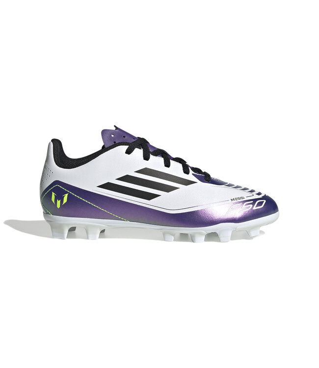 Adidas F50 Club Messi FxG Jr (White/Purple)