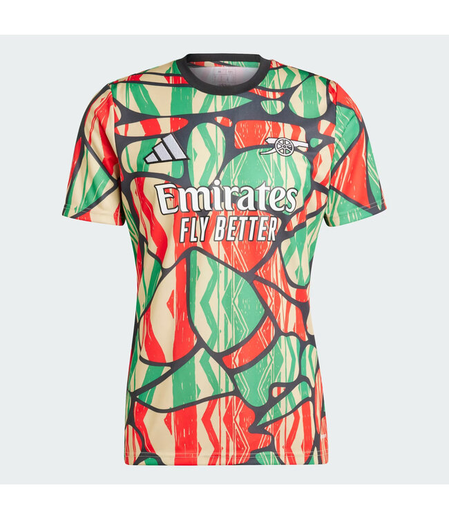 Adidas Arsenal 24/25 Prematch Jersey (Red/Green/Black)