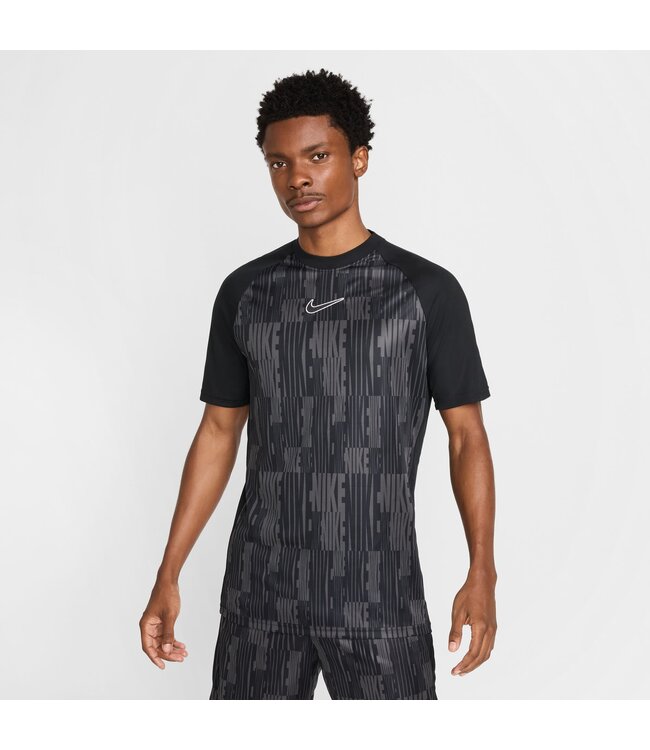 Nike Academy Dri-Fit SS Top (Black/Gray)