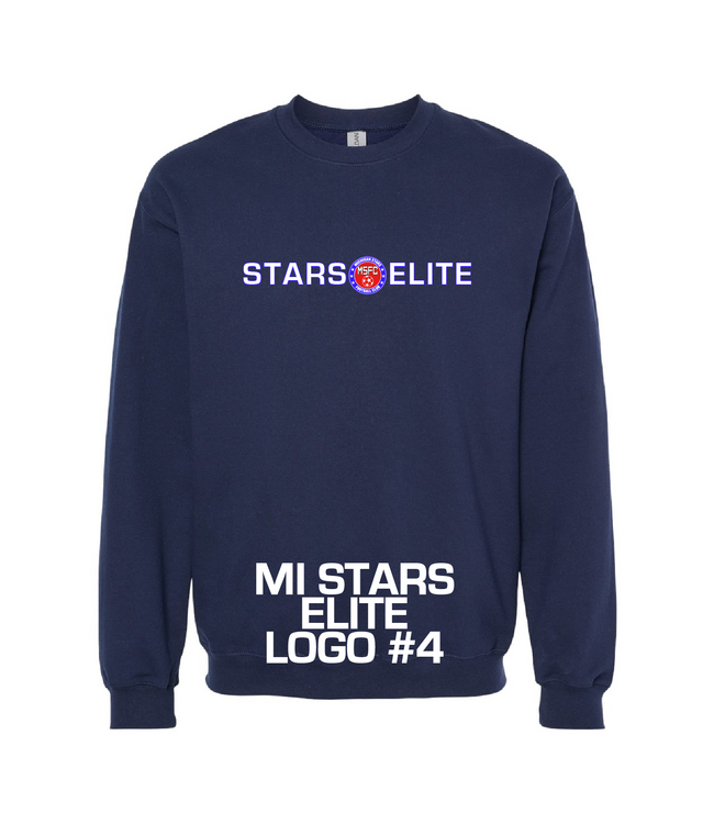 MI STARS CREW SWEATSHIRT (NAVY)