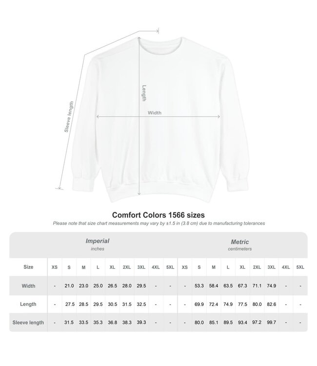 SALEM GIRLS 26: Unisex Garment-Dyed Crewneck Sweatshirt (CREST)