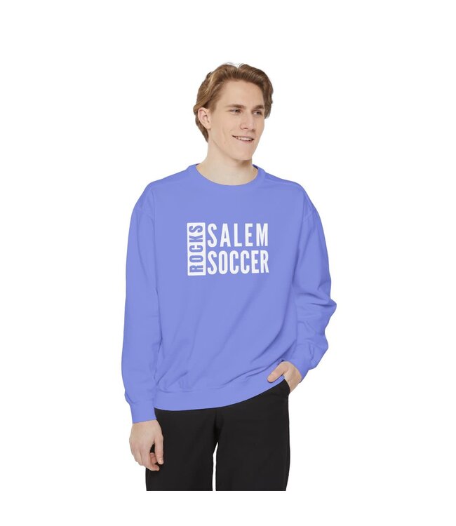 SALEM GIRLS 26: Unisex Garment-Dyed Crewneck Sweatshirt (TEXT)