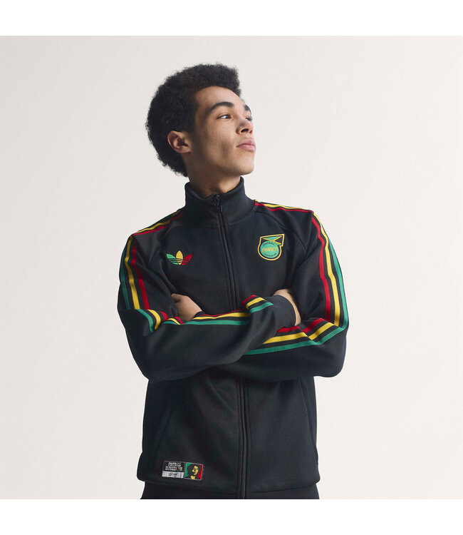 Adidas Jamaica X Bob Marley Originals Track Jacket (Black)