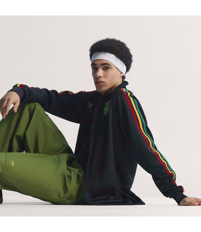 Adidas Jamaica X Bob Marley Originals Track Jacket (Black)