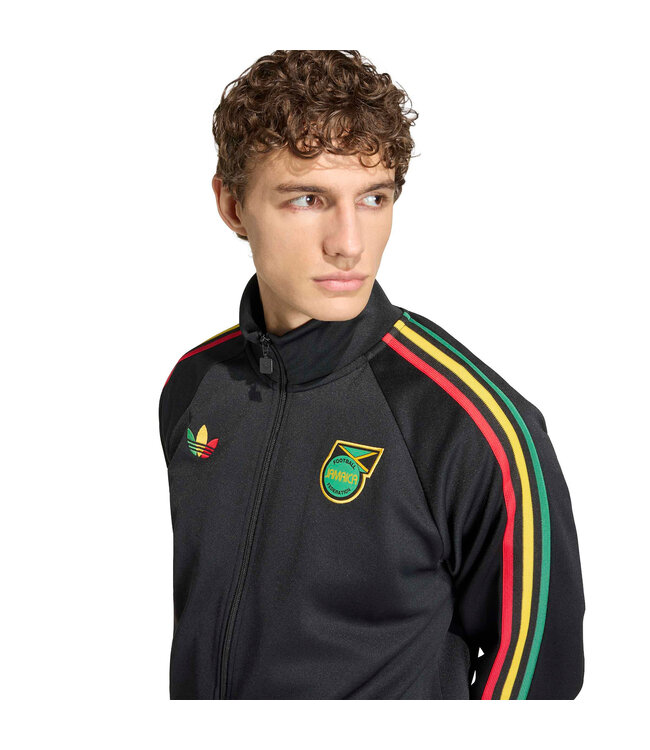 Adidas Jamaica X Bob Marley Originals Track Jacket (Black)