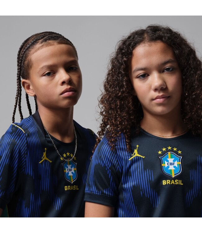 Nike Brazil 2026 Away Jersey Youth (Blue/Black)