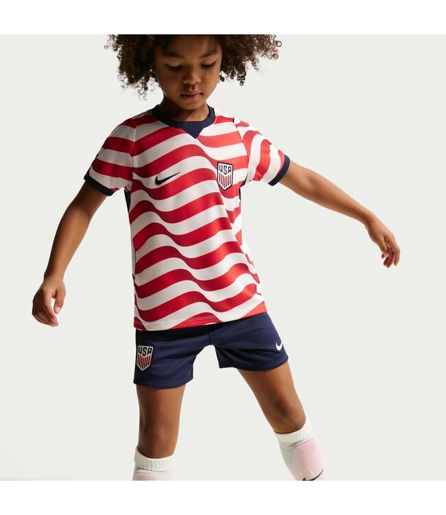 Nike USA 2026 Home Kit Child (Red/White/Navy)