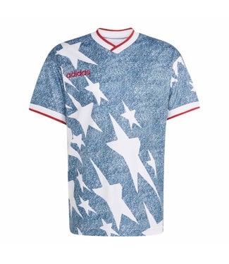 Adidas DENIM GRAPHIC JERSEY (BLUE/WHITE)