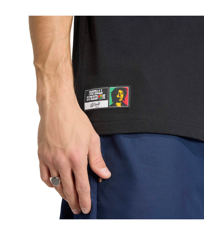 Adidas Jamaica  X Bob Marley 2026 DNA T-Shirt (Black)