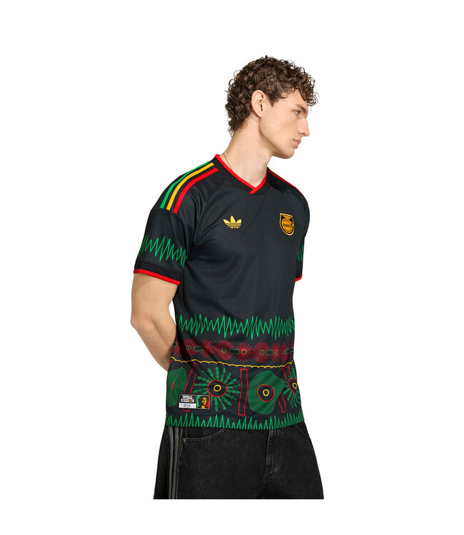 Adidas Jamaica X Bob Marley 2026 Away Jersey (Black)