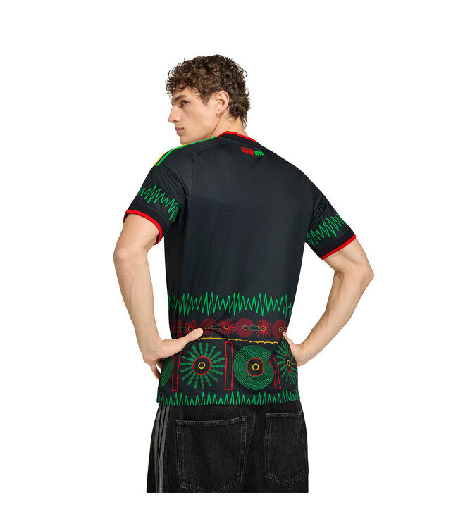 Adidas Jamaica X Bob Marley 2026 Away Jersey (Black)