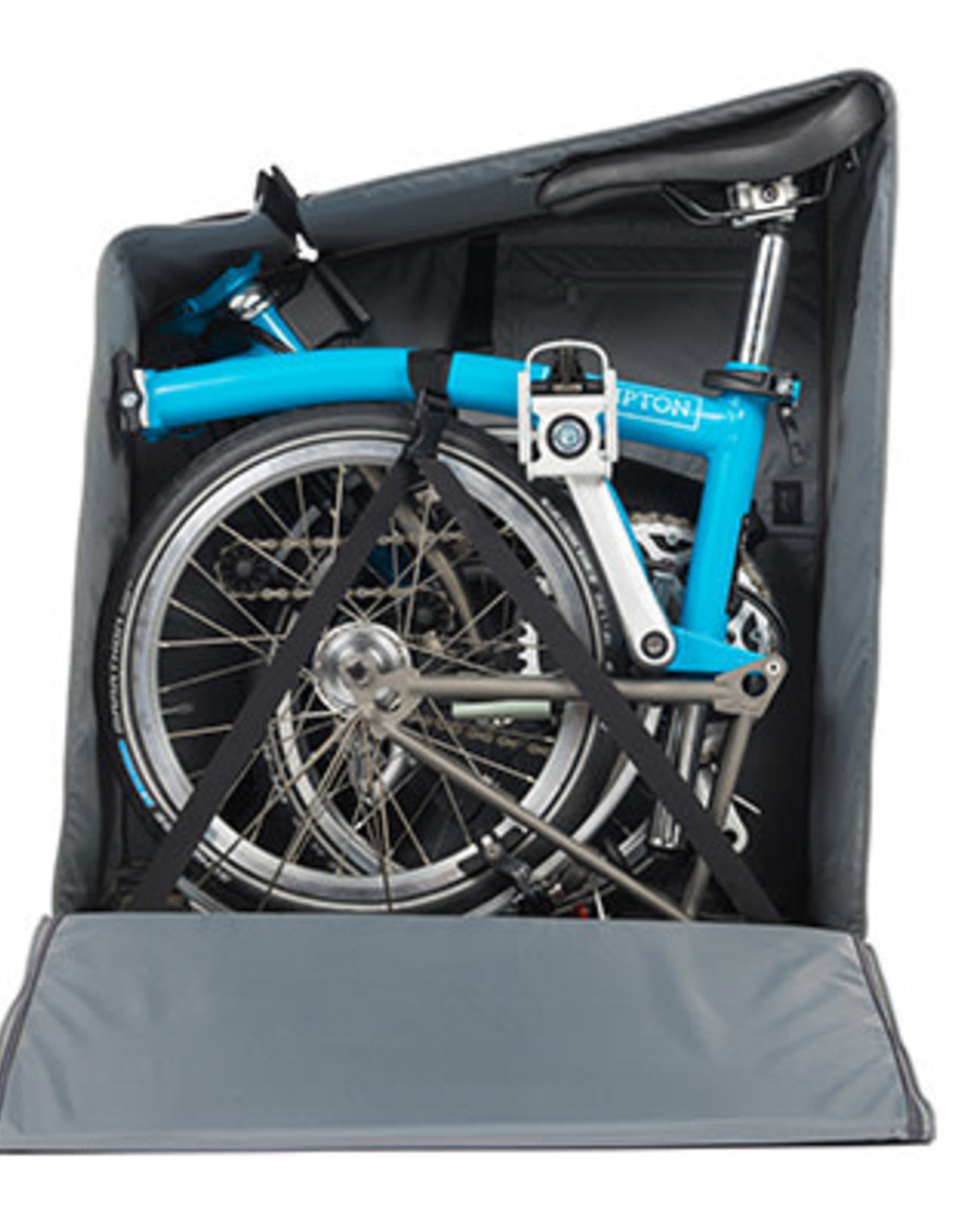 Brompton - Luggage - Padded Travel Bag with 4 rollers - The Bike