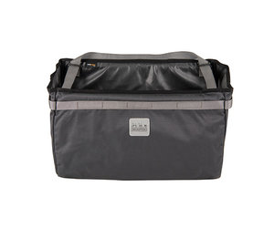 Brompton - Luggage - Borough Basket Bag, Dark Grey with frame Brompton - Luggage - Borough Basket Bag, Dark Grey with frame