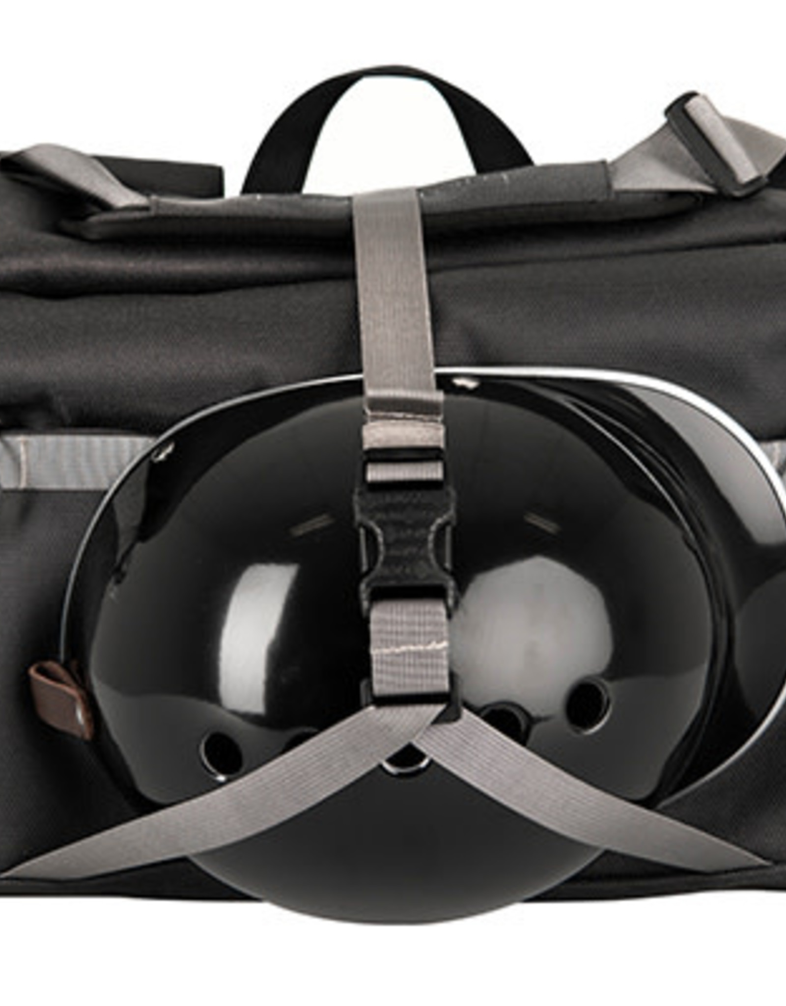 Brompton Brompton - Luggage - Borough Roll Top Lrg 28L, Dark Grey + Frame