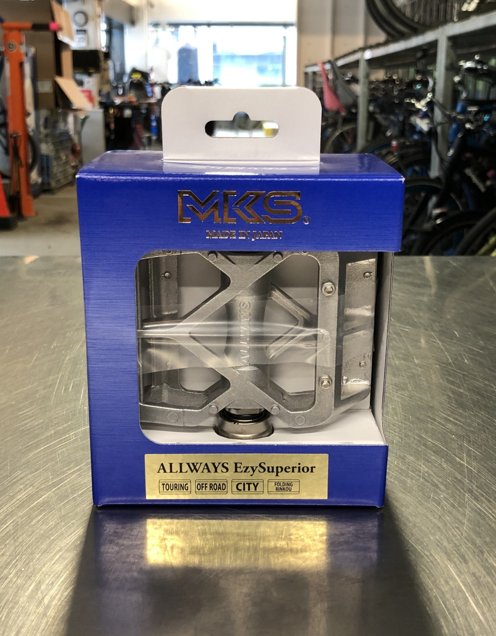 MKS MKS Pedals Allways Ezy Superior, Silver