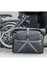 Brompton Brompton - Luggage - Borough Roll Top Lrg, Dark Grey + Frame