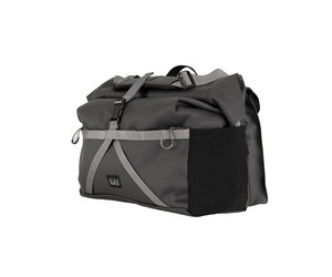 Brompton - Luggage - Borough Roll Top L Dark Grey with frame - The