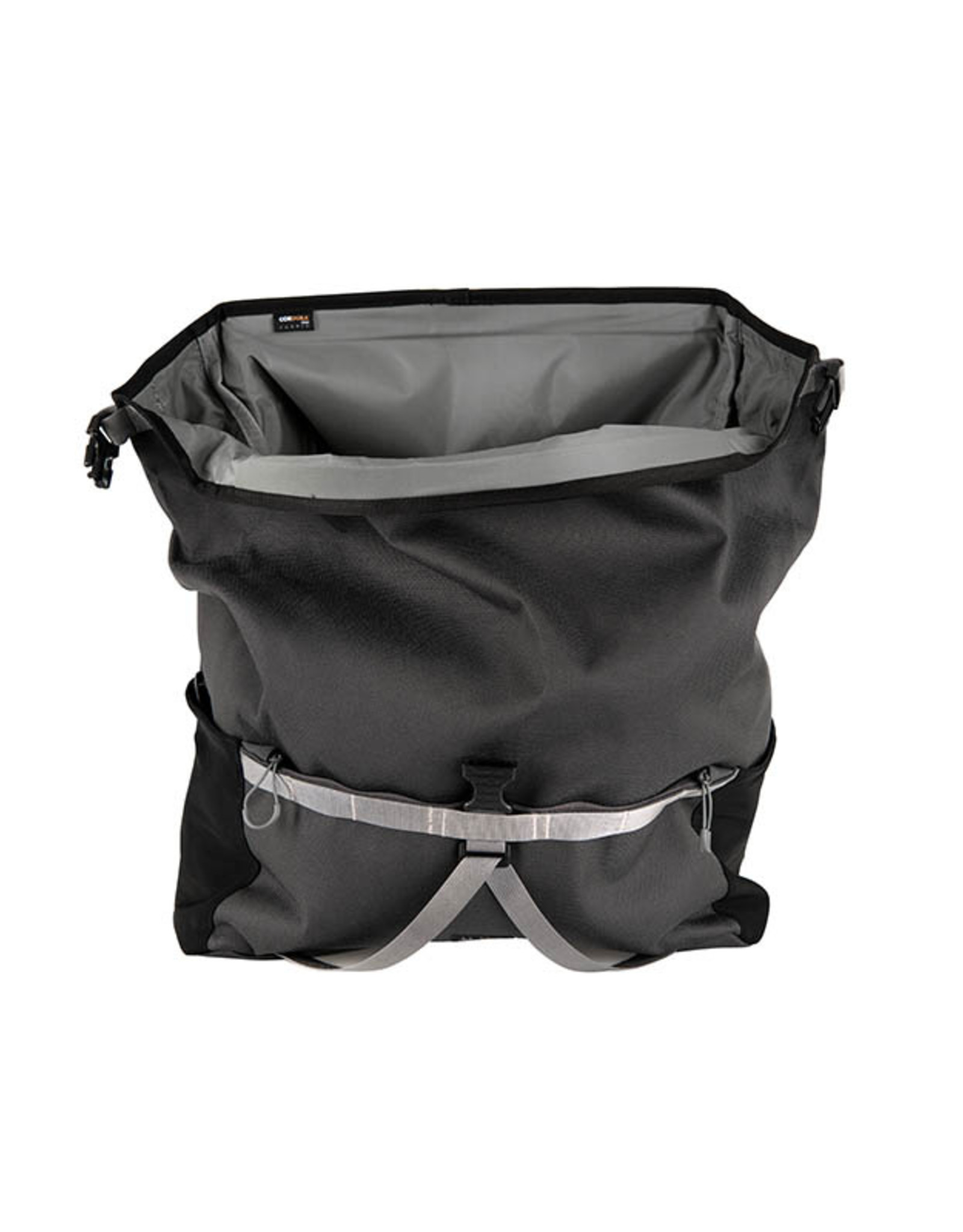 Roll Top Bag - Charcoal Grey