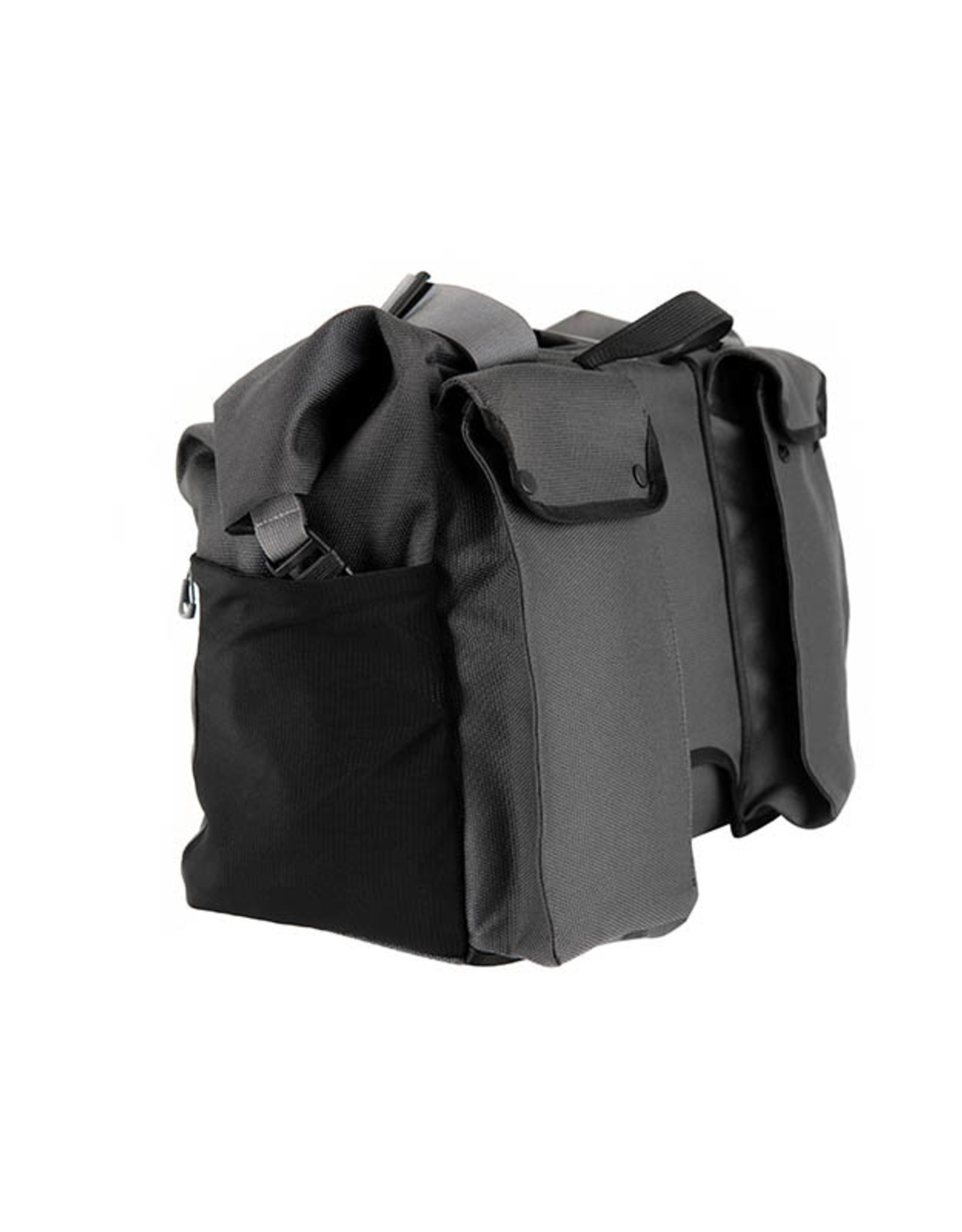 Brompton Brompton - Luggage - Borough Roll Top Lrg 28L, Dark Grey + Frame