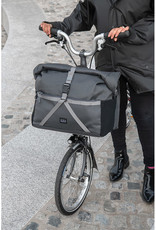 Brompton Brompton - Luggage - Borough Roll Top Lrg, Dark Grey + Frame