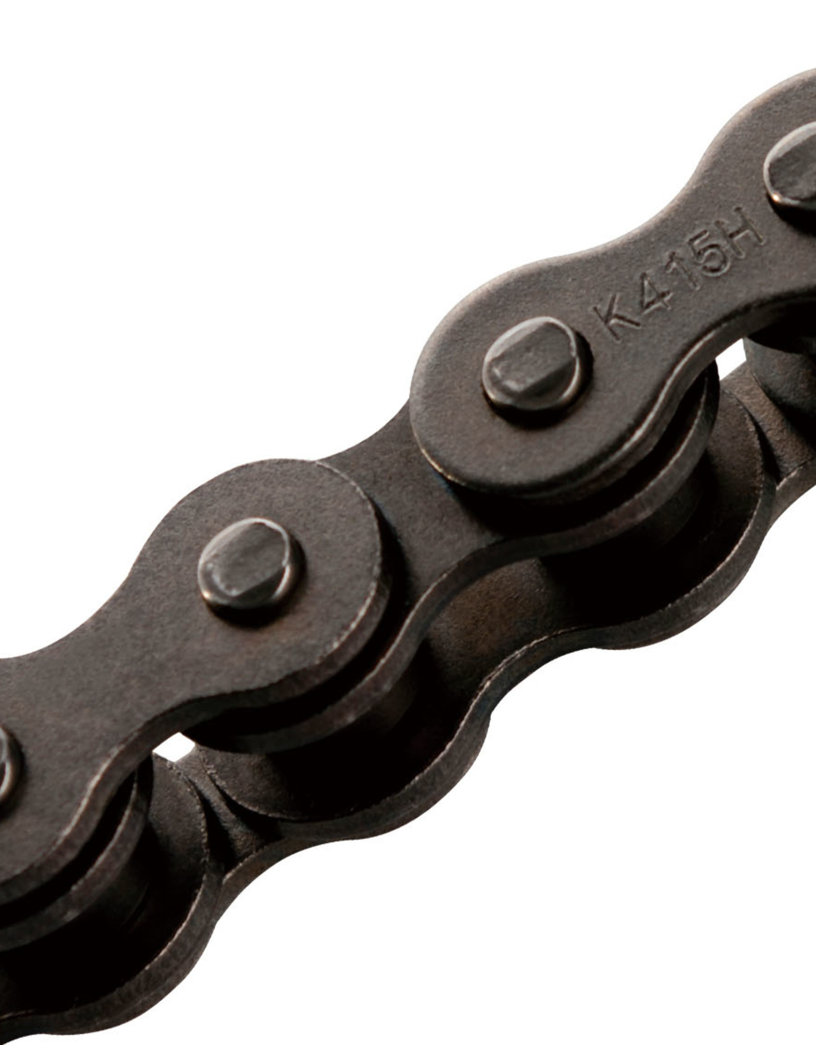 KMC 415H Chain - Single Speed 1/2" x 3/16", 98 Links, Black