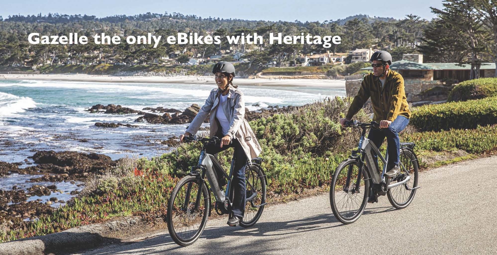 Gazelle the only eBikes with Heritage