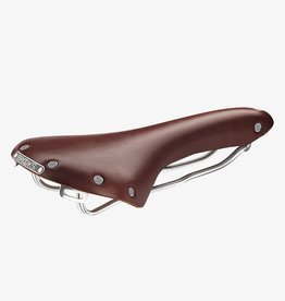 Brooks Brooks - B15 Swallow, 153mm, Chrome Rails, Brown Leather