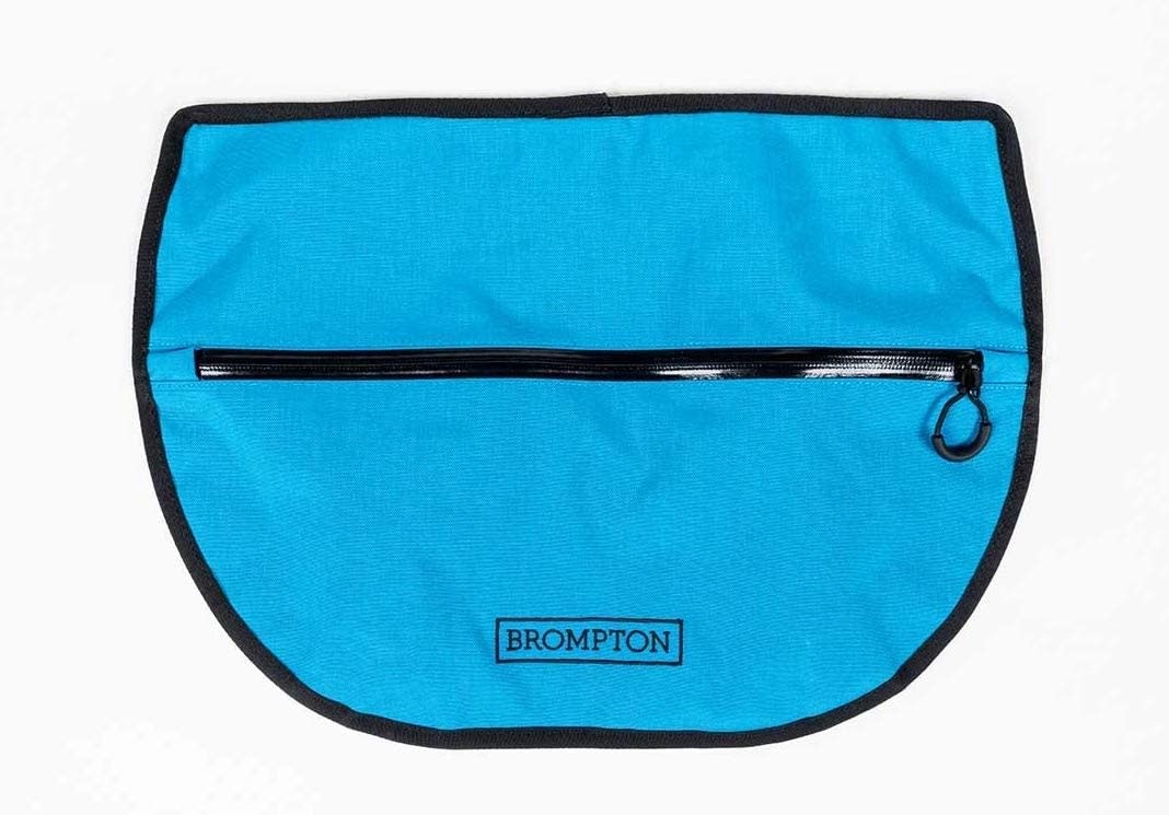 Brompton - Luggage - Flap for S Bag - Lagoon Blue - The Bike Center