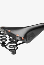 Brooks Brooks - Flyer Special, 175mm, Black w/black sprung rails