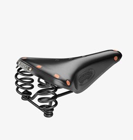 Brooks Brooks - Flyer Special, 175mm, Black w/black sprung rails