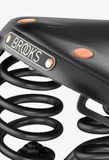 Brooks Brooks - Flyer Special, 175mm, Black w/black sprung rails